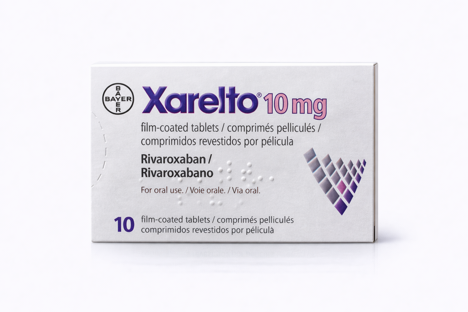 Xarelto 10Mg( Rivaroxaban) 10\'S