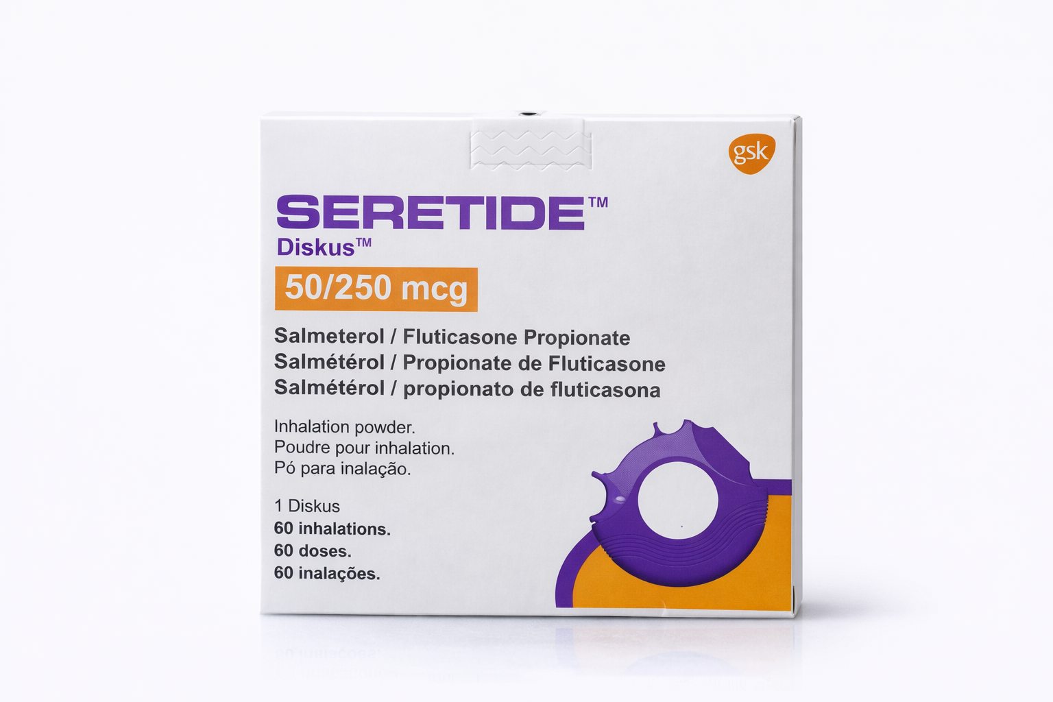 Seretide 50/250Mcg Inhaler