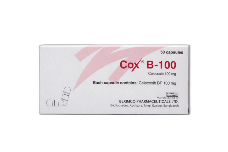 Cox B 100Mg Cap 50'S