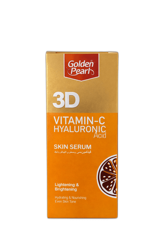 Golden Pearl 3D Vitamin C & Hyaluronic Acid Skin Serum 10Ml