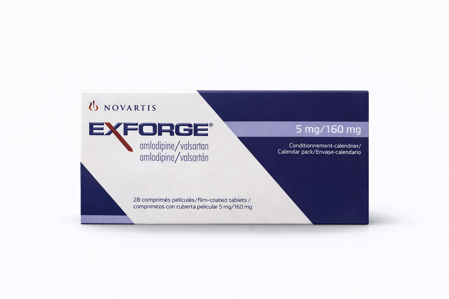 Exforge 5/160Mg Tab 28S