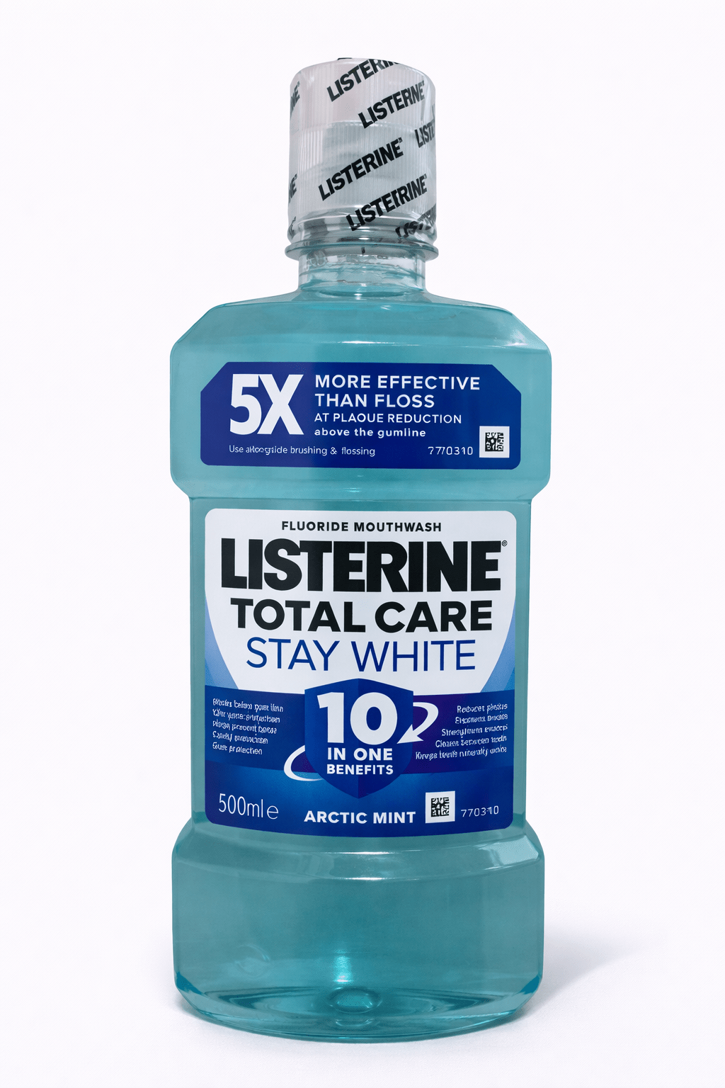 Listerine Mouthwash 500Ml (Total Care Stay White)