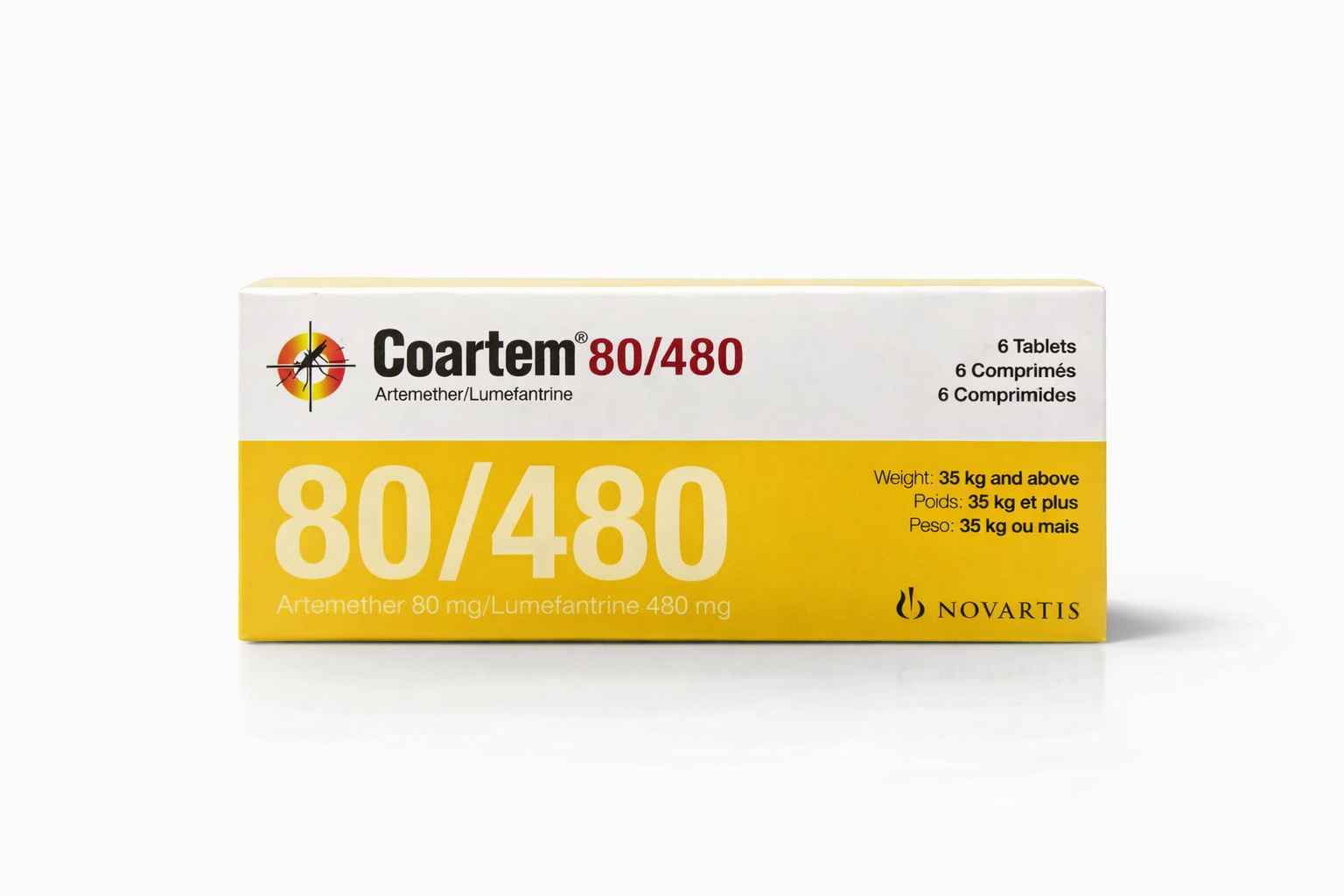 Coartem 80/480Mg Tab 6S