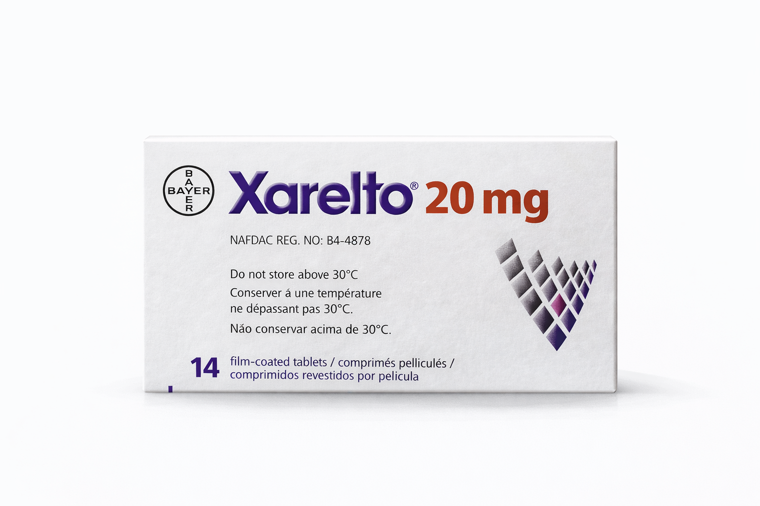 Xarelto 20Mg(Rivaroxaban)
