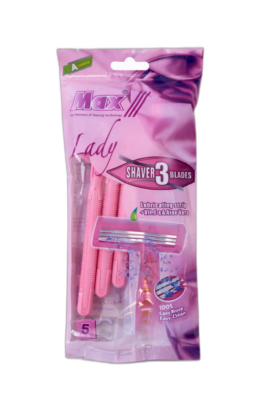 Max Lady Shaving Sticks 5'S