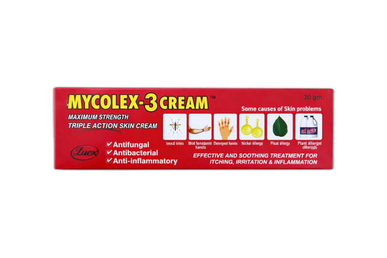 Mycolex-3 Cream 30G