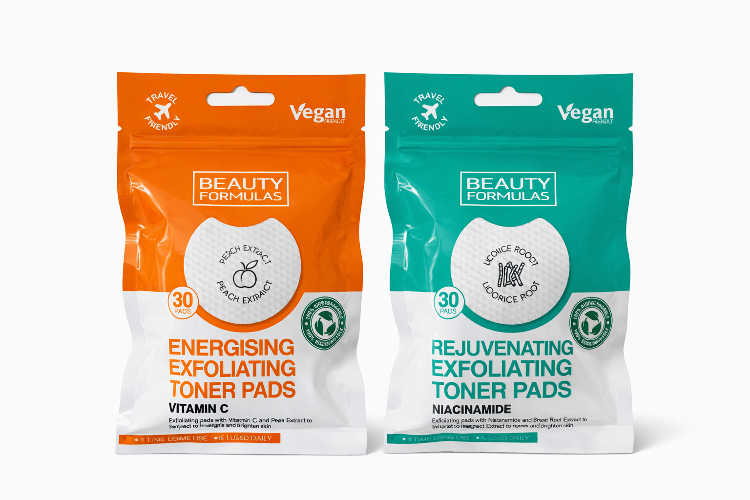 Beauty Formulas Toner Pads