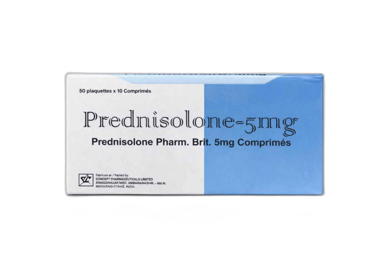 Prednisolone 5Mg Tab 500S