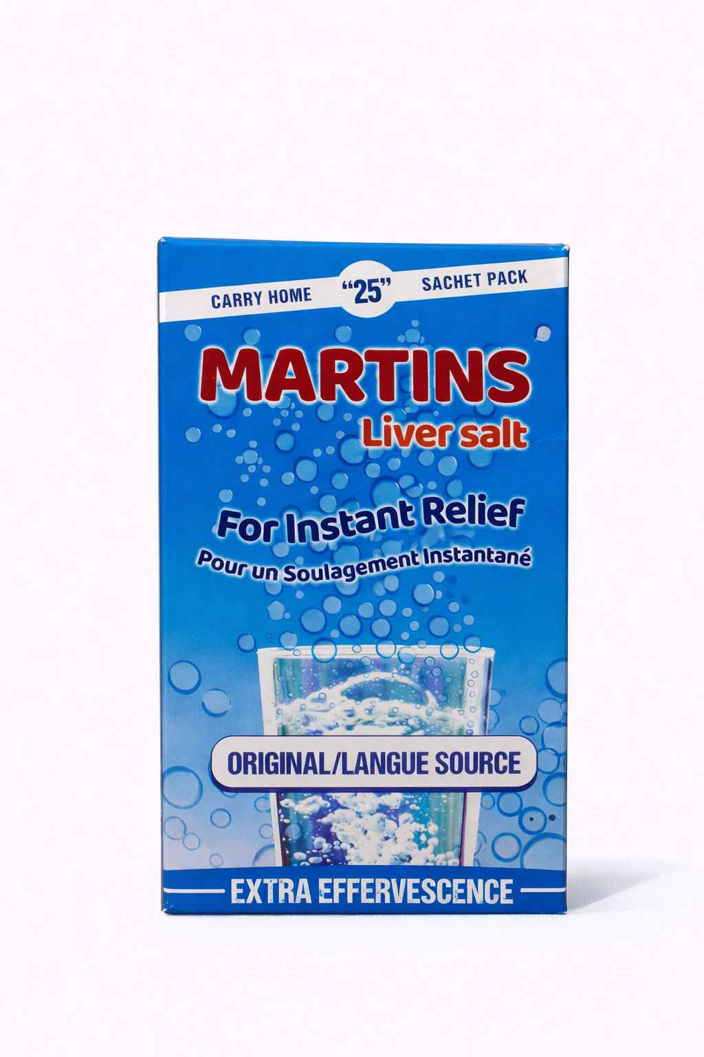 Martins Liver Salts Plain Sachets 25\'S
