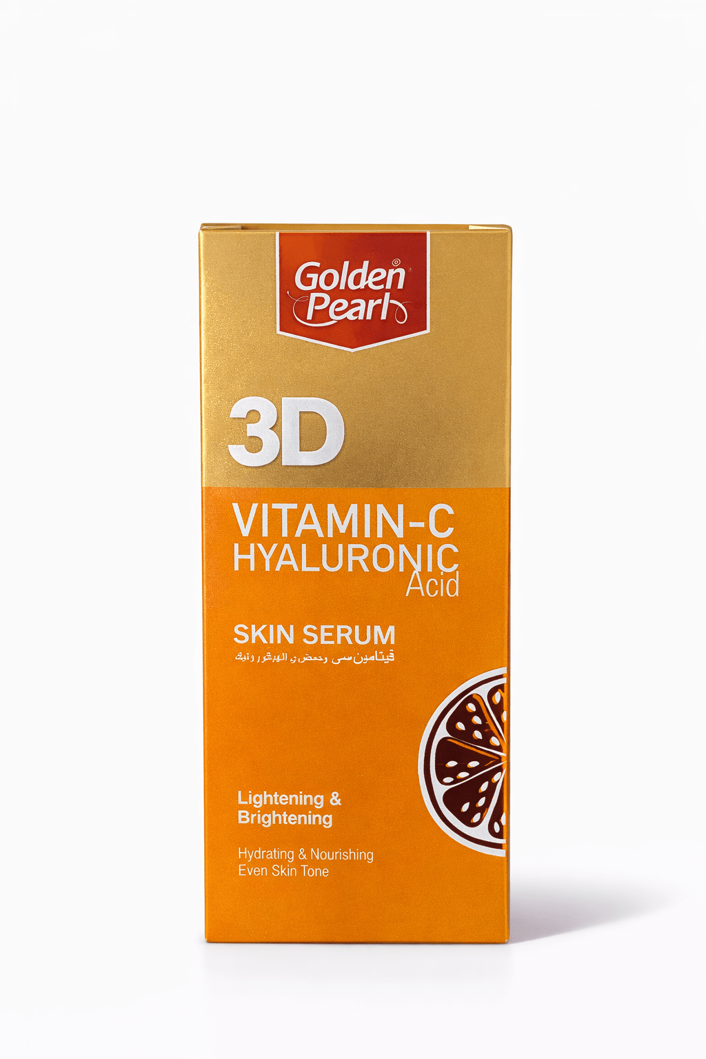Golden Pearl 3D Vitamin C & Hyaluronic Acid Skin Serum 10Ml