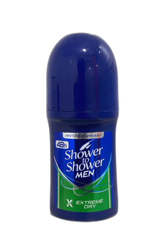 Shower To Shower Men Extreme Dry Roll On 50Ml