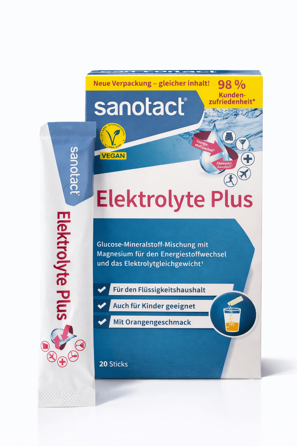 Sanotact Electrolyte Plus Sachets 20S