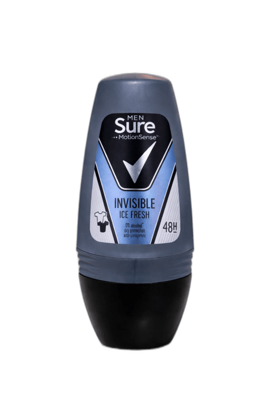 Sure Men Roll On 50Ml (Invisible Ice Fresh)