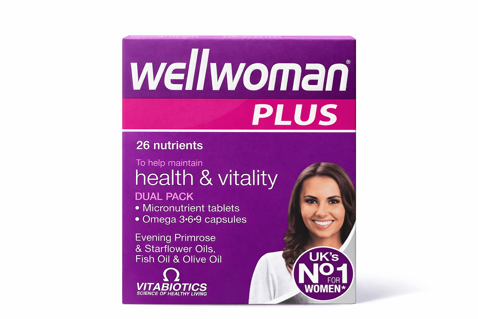 Wellwoman Plus Cap 56'S