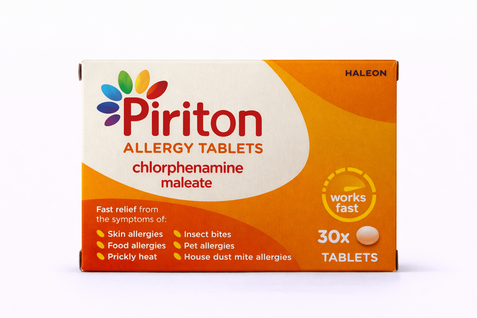 Piriton 4Mg Tab 30'S Uk