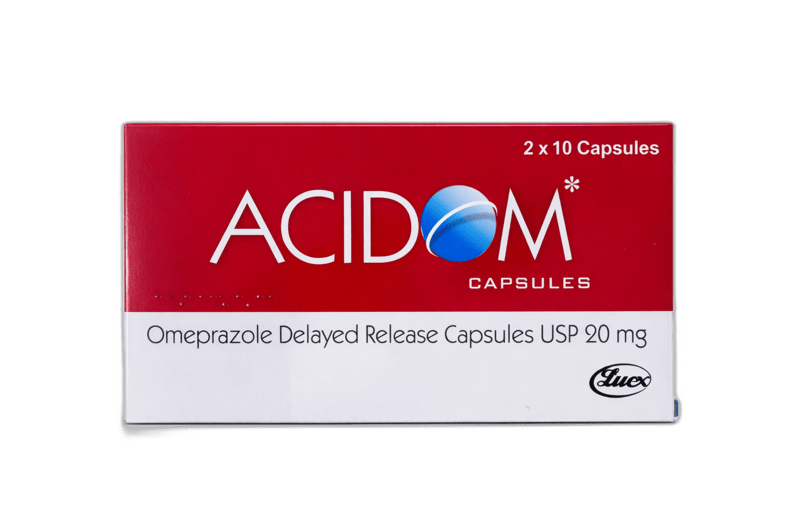 Acidom 20Mg Cap 20'S