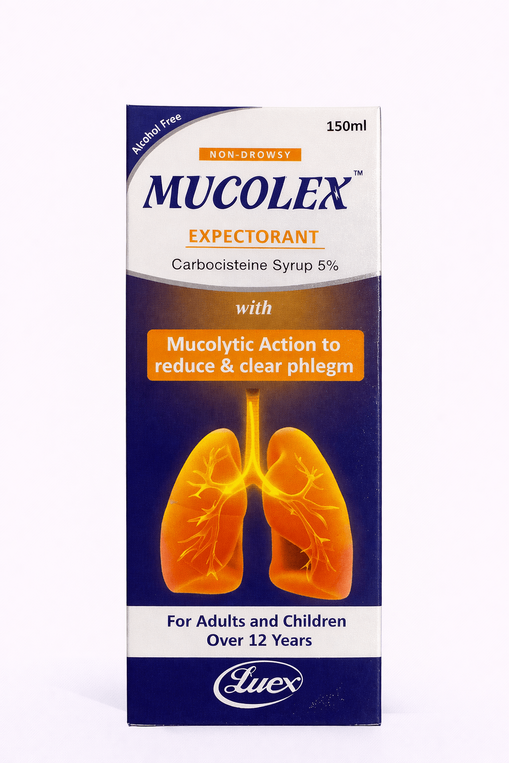 Mucolex Adult Expectorant Syr 150Ml