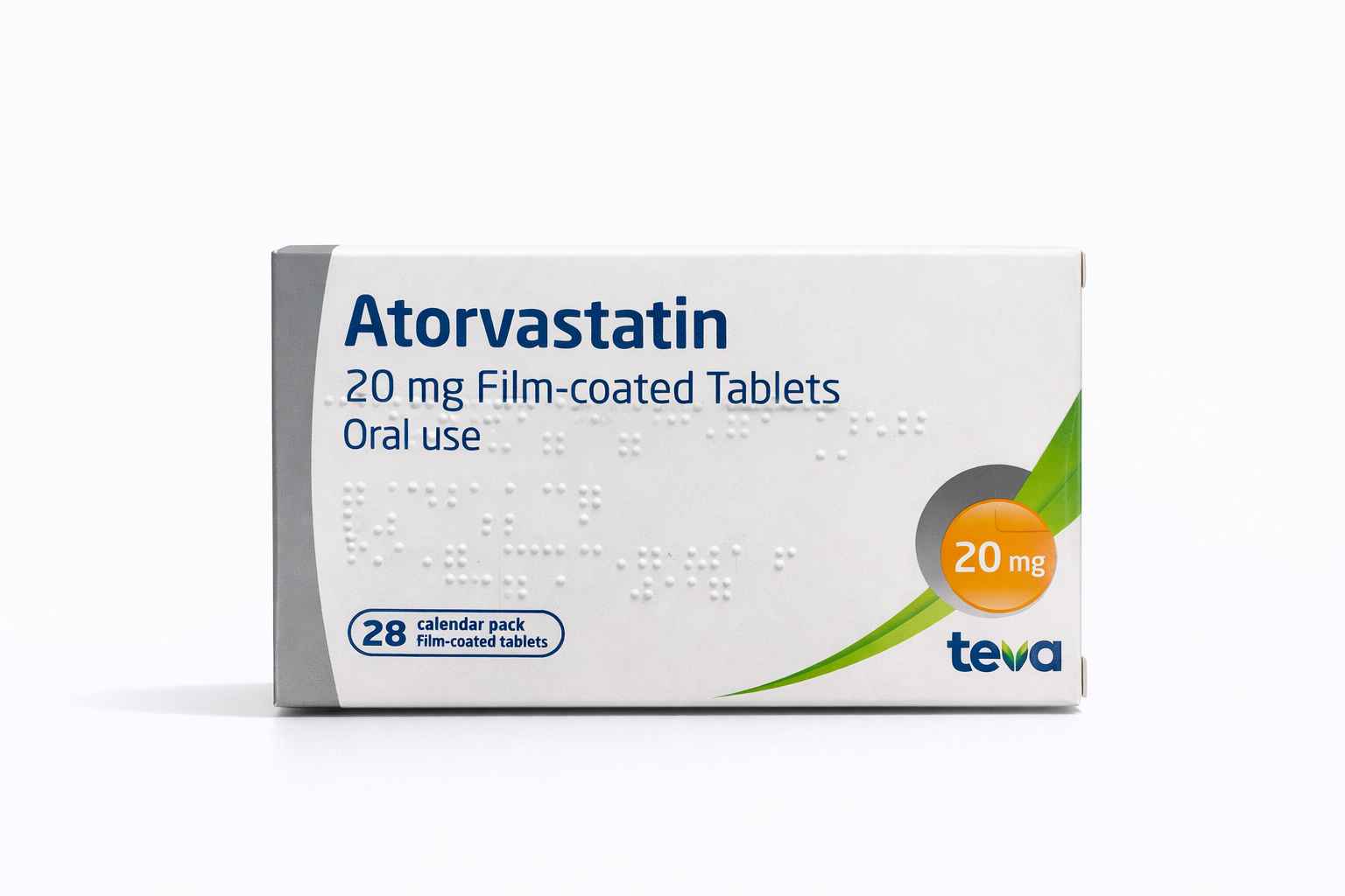 Atorvastatin 20Mg Tabs Teva