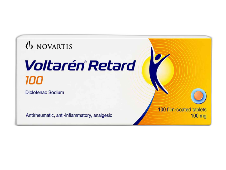 Voltaren Retard 100Mg Tab