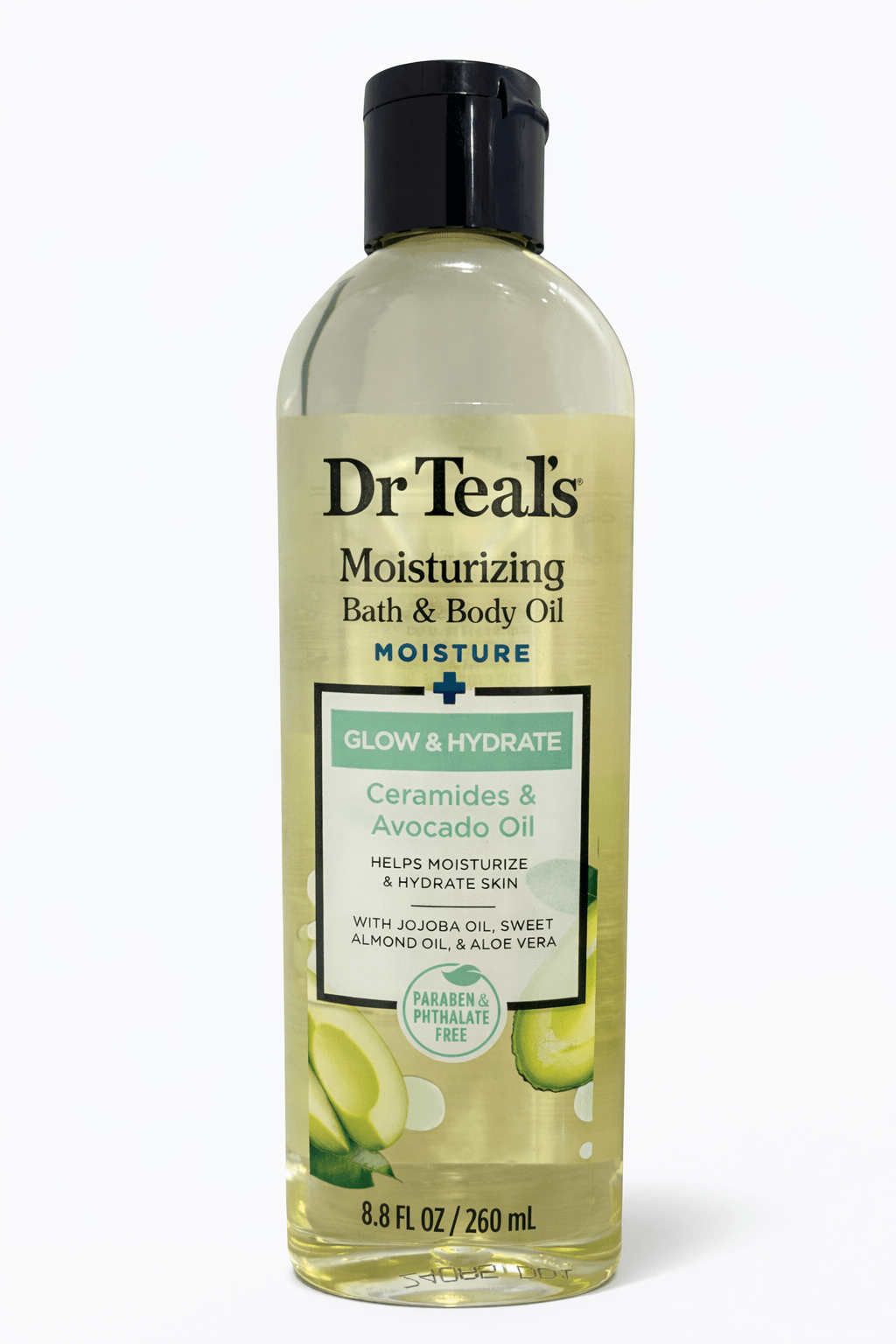 Dr Teal Moisturizing Bath And Body Oil 260Ml (Glow & Hydrate)