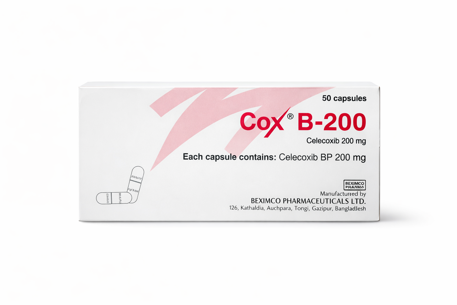 Cox B 200Mg Cap 10\'S