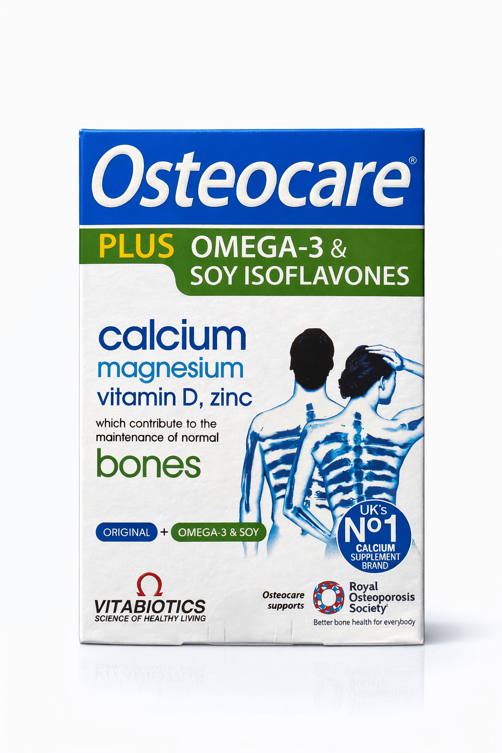Osteocare Plus Omega-3 & Soy Isoflavones Cap 84\'S