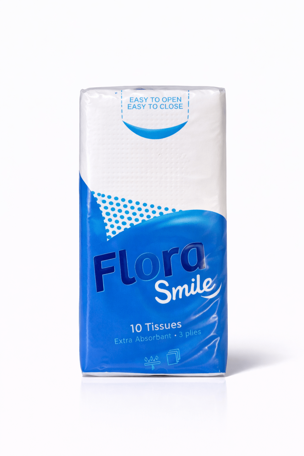 Flora Pocket Tissue 10'S