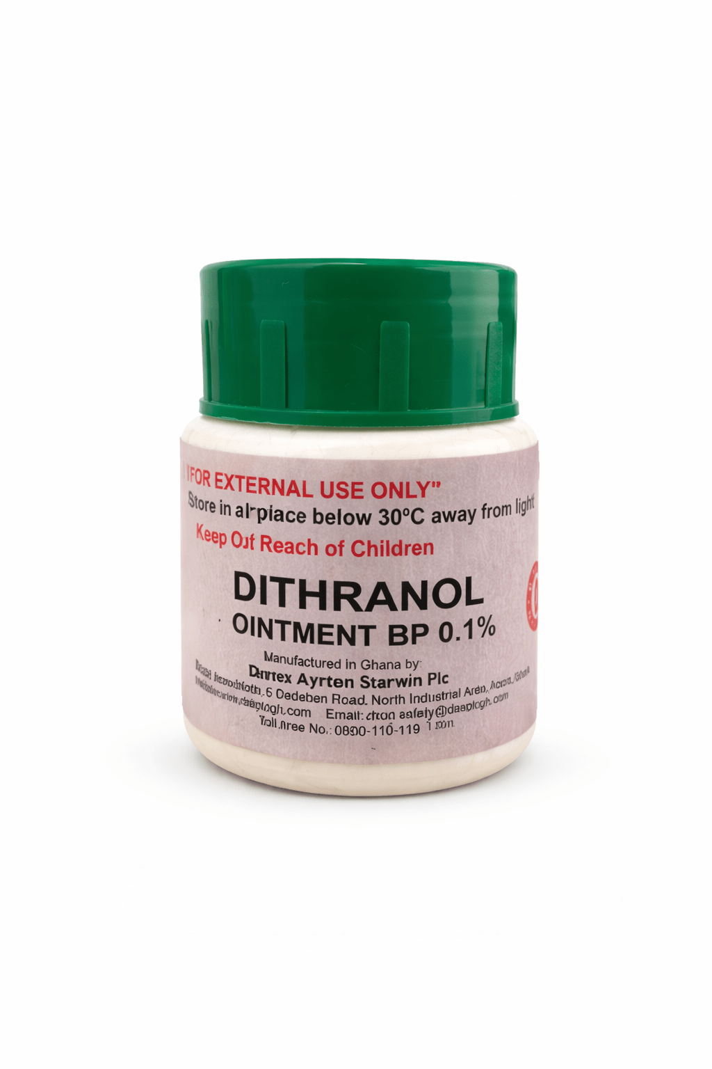Dithranol Ointment 40G