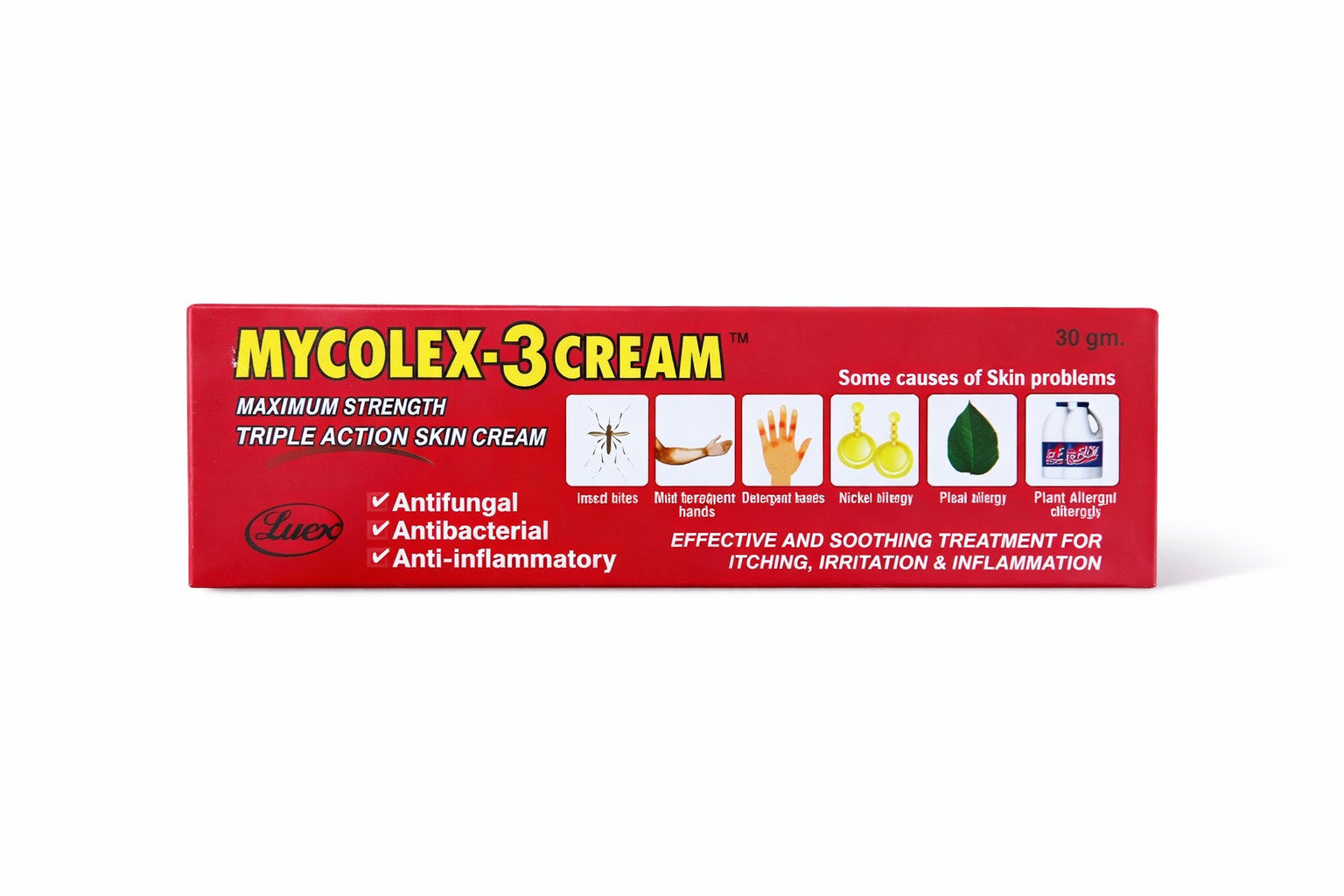 Mycolex-3 Cream 30G