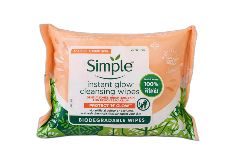 Simple Cleansing Wipes 20'S