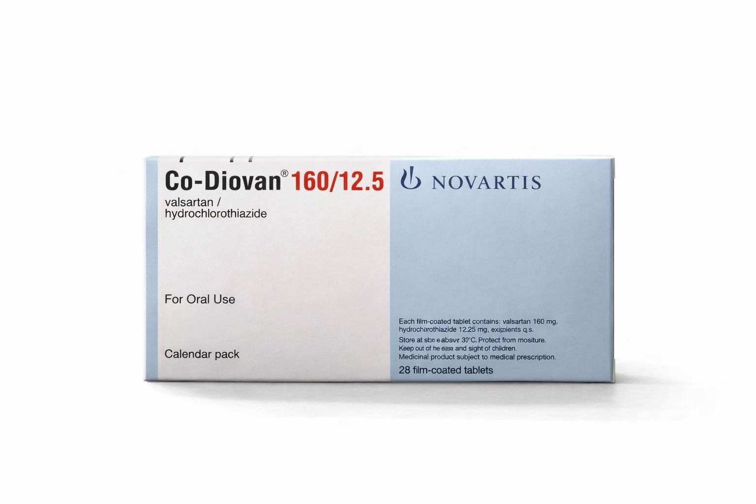 Co Diovan 160Mg/12.5Mg Tabs 28\'S