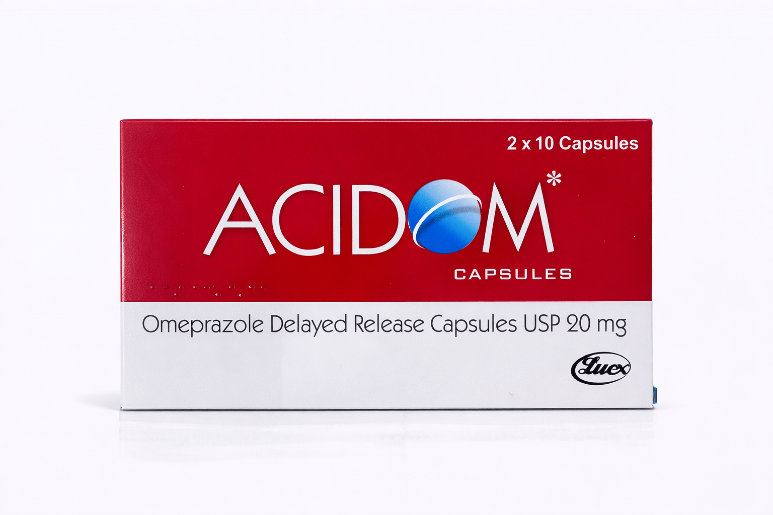 Acidom 20Mg Cap 20'S