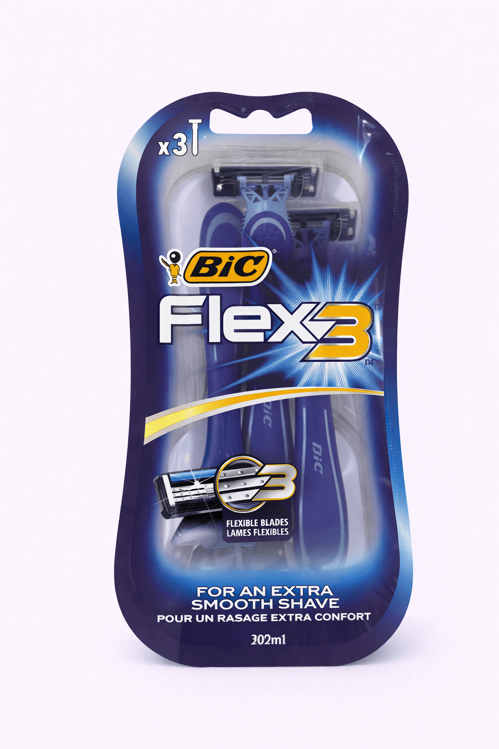 Bic Flex3 Shaving Sticks 3'S