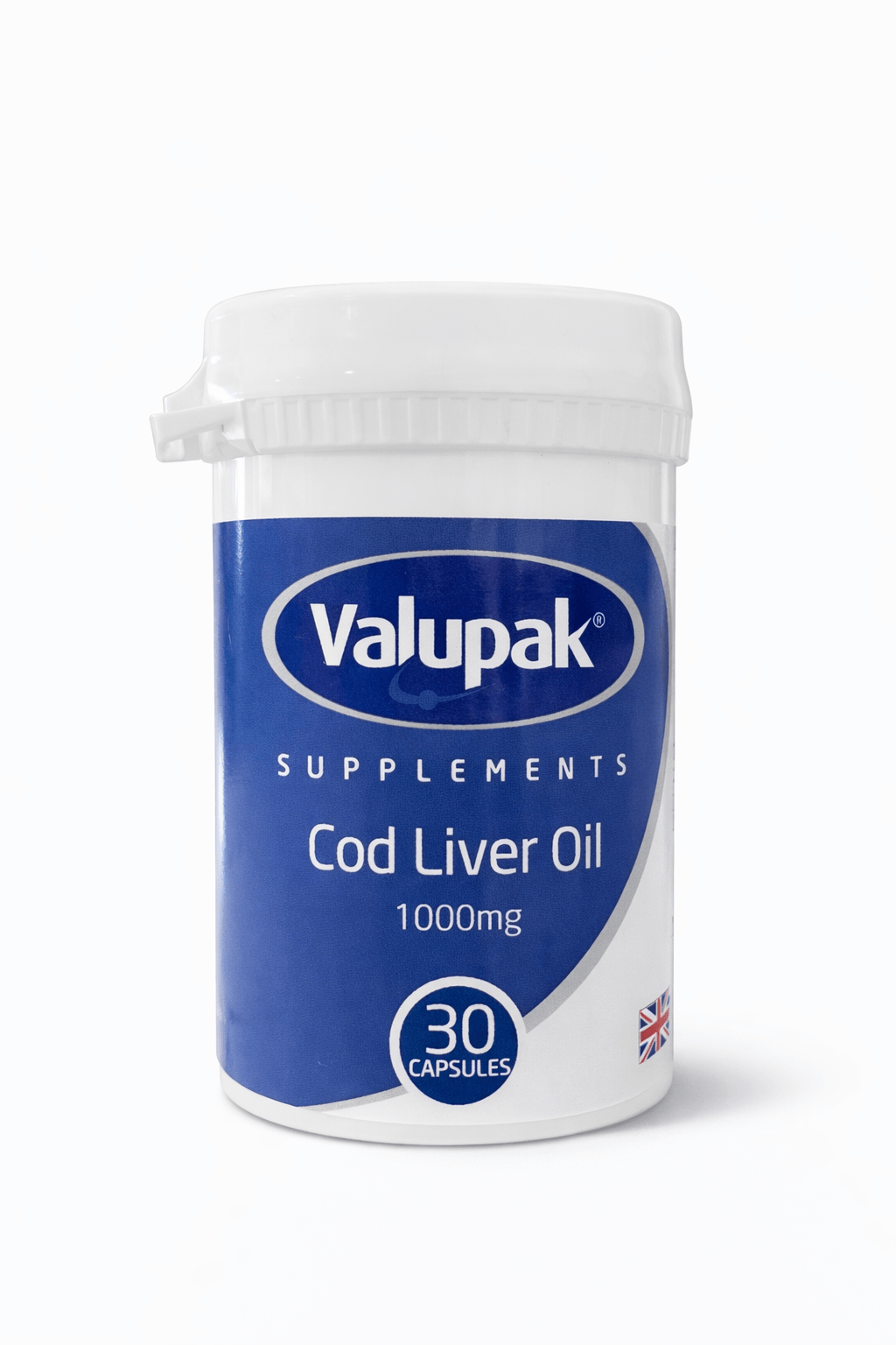 Valupak Cod Liver Oil 1000Mg Tab 30'S