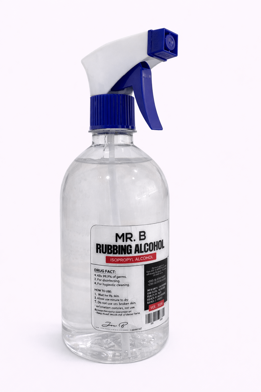 Mr B Rubbing Alcohol Spray 470Ml