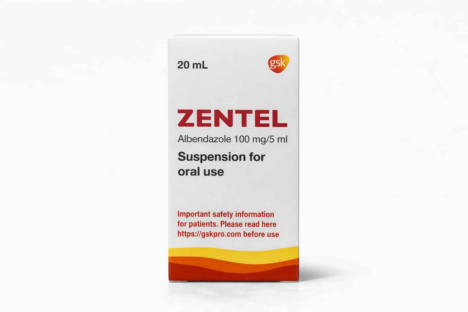 Zentel Suspension 100Mg/5Ml