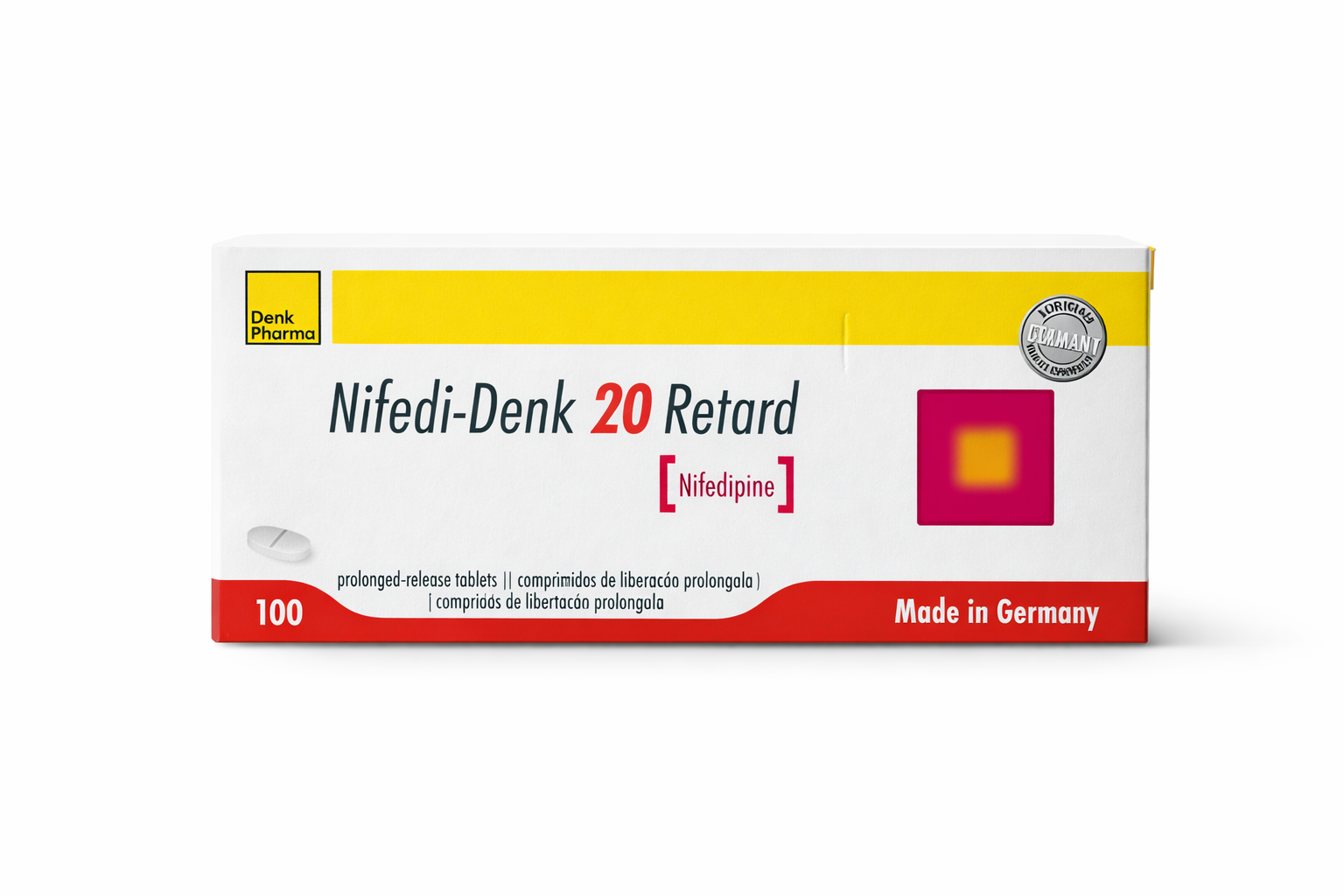 Nifedi Denk 20Mg Retard Tab 100'S